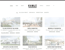 Tablet Screenshot of kamjz.com